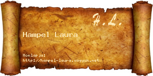 Hampel Laura névjegykártya