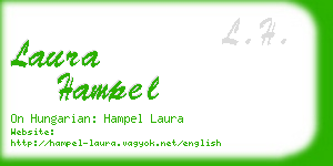 laura hampel business card